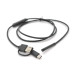 Універсальний ендоскоп 3в1 (USB+MicroUSB/Type-C) для смартфона/ПК, камера 5.5мм, м'який кабель 1м, з LED-підсвічуванням, IP67