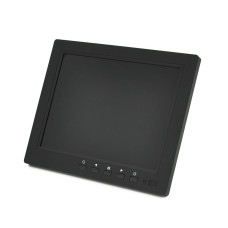 Монітор для відеоспостереження TFT 8" 1024 * 768 (HDMI + VGA + BNC + AV), кут огляду 360 °, IPS, DC: 12V / 1A, BOX