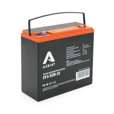 Тягова акумуляторна батарея AGM AZBIST 6-DZM-20, 12V 20Ah M4 (181х77х167 мм)Q3