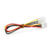 Перехідник живлення MOLEX=>4pin, 0.2m, Пакет