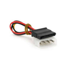 Перехідник живлення SATA=>4pin, 0.2m, Пакет