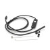 Універсальний ендоскоп 2в1 (USB/MicroUSB) для смартфона/ПК, камера 5.5мм, м'який кабель 1м, з LED-підсвічуванням, IP67