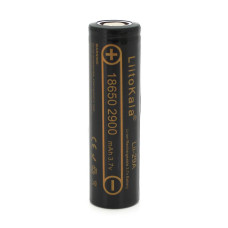 Акумулятор 18650 Li-Ion LiitoKala Lii-29A, 2900mah (2850-2950mah), 3.7V (2.75-4.2V), Black, PVC BOX Q2,цiна за 1 шт