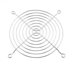Решітка (гриль) для вентиляторів 150mm, Silver