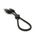 Кабель iKAKU KSC-351 XUNDIAN series for TYPE-C, Black, довжина 0,25м, 5А, BOX