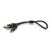 Кабель iKAKU KSC-351 XUNDIAN series for micro, Black, довжина 0,25м, 5А, BOX