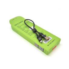 Кабель iKAKU KSC-351 XUNDIAN series for micro, Black, довжина 0,25м, 5А, BOX