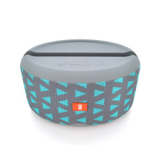 Колонка F22 Bluetooth 4.1 до 10m, 2х4W, 4Ω, 1200mAh, ≥90dB, TF card/USB, DC 5V, Blue-grey