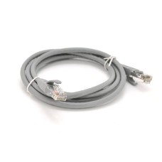 Патч-корд литий VEGGIEG, CCA, UTP, RJ45, Cat.5e, 3m, сірий
