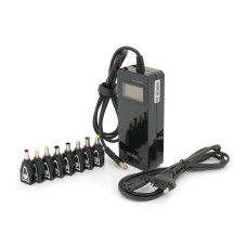 Універсальне СЗУ 90W, корпус - пласт, ручне регулювання, 8 роз'ємів,T2LCD - дисплей, BOX