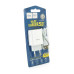 Набір СЗУ 110-240V HOCO C72A+ кабель Type-C, 1xUSB, 2.4A, кабель 1м, White, Blister