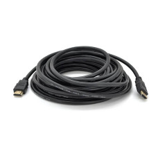 Кабель Ritar Premium PL-HD94 HDMI-HDMI Ultra HD 1080P, 20.0m, v1,4, OD-8.0mm, з фільтром, круглий Black, конектор Gold, Box, Q20