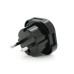 Перехідник на євророзетку YT-9625B Black, 110-250V, 10-16A, 1800W