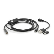 2 в 1 MicroUSB/PC HD ендоскоп, міні камера 7.0 мм, м'який провод, 1,5м