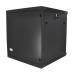 Шафа Merlion 27U, 600*600*1303mm (Ш*Г*В)мм загартоване скло, чорна, сталь 1,2мм із замком (в розібраному вигляді!!!)