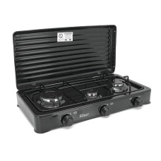 Газова плита Zilan ZLN0032, 3 комфорки, Black