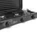 Газова плита Zilan ZLN0032, 3 комфорки, Black