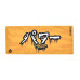 Килимок 300 * 700 тканинної Fnatic з бічної прошивкою, товщина 3 мм, Yellow, Box
