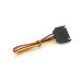 Перехідник живлення SATA=>4pin(малий), 0.2m, Пакет
