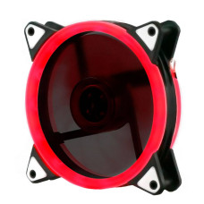 Кулер корпусний 12025 DC sleeve fan 4pin - 120 * 120 * 25мм, 12V, 1100об / хв, Red, двосторонній