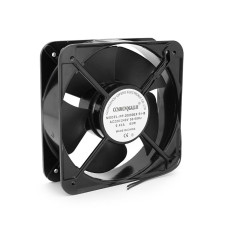 Кулер для охолодження серверних БП FP-20060EX-S1-B DC sleeve fan 2pin під паяння - 200*200*60мм, 220V/0,43A, 2600об/хв, 58W