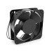 Кулер для охолодження серверних БП CCMMCNQGALLH DC sleeve fan 2pin під паяння - 180*180*60мм, 220V/0,43A, 2600об/хв, 65W