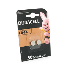Батарейка лужна DURACELL LR44 / А76 / V13GA / A76, 2шт в блістері, ціна за блістер
