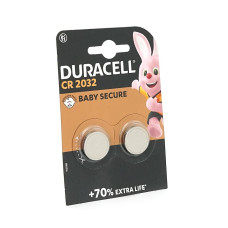 Батарейка літієва DURACELL DL2032, 2шт в блістері, ціна за блістер