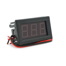 Цифровий вольтметр D-SUN DC 0-30 B влагозащіщенний IP65, діапазон вимірювань 5 -120V, Blue