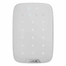 Бездротова сенсорна клавіатура з RFID-зчитувачем та підтримкою Bluetooth Ajax KeyPad Plus white