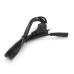 Кабель живлення 1.8m, 0.75mm, PC-184/2 CEE7 / 16-C7-1CM8155-1,8, 2 pin (для побутової техніки), Black, OEM Q500