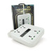 Мережевий фільтр TB-Т18, 4 розетки + 2 USB + PD, 2 м, перетин 3х0,75мм, 3000W, White, Box