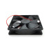 Кулер корпусний Merlion 12025, 120x120x25mm, 12V/0.18A, RPM 1100±10%, 2-pin, Black, OEM