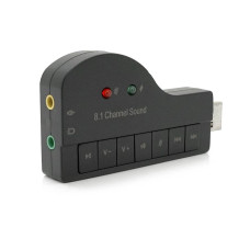 Контролер USB-sound card (8.1) 3D sound (Windows 7 ready), Blister