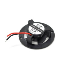 Кулер корпусний JLN3510, 35x35x10mm, 9V/0.18A/0.8W, 2-pin, під пайку, Black, OEM