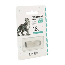 Флеш-накопичувач Mibrand Irbis, USB 2.0, 16GB, Metal Design, Blister