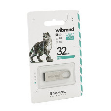 Флеш-накопичувач Mibrand Irbis, USB 2.0, 32GB, Metal Design, Blister