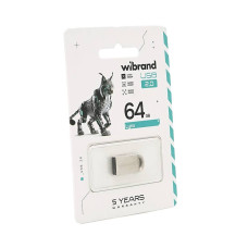 Флеш-накопичувач Mibrand Lynx, USB 2.0, 64GB, Metal Design, Blister