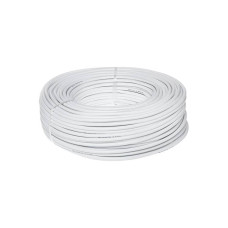 Кабель (патч-корд) КВПЕ FTP (4*2*0.5) 4p 24 AWG, Ritar, (CCA), екран для внутр. робіт, 50м, White, PE, Q12