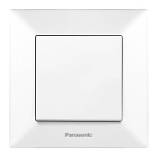Вимикач Panasonic Arkedia Slim одноклавішний, білий