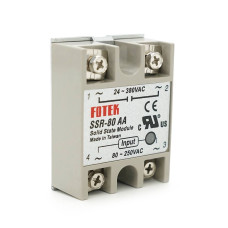 Твердотельне реле Fotek SSR-80АA 80А 24-380В AC