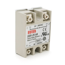 Твердотельне реле Fotek SSR-25AA 25А 24-380В AC