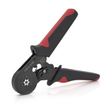 Крімпер CINLINELE HCS8 6-6A для обтиску кабельного накінечника, red + набір кабельних наконечників (VE0508,VE1508,VE1008,VE4009,VE2508)