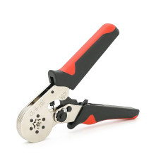 Крімпер CI-6-10S для обтиску кабельного накінечника, 0.25-6mm2, Black-red