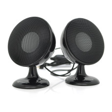 Колонки 2.0 Kisonli S-888 для ПК и ноутбука, USB + 3.5mm, 2x3W, 20Hz- 20KHz, Black, BOX, Q60