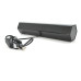 Колонки 2.0 Kisonli i-620, для ПК і ноутбука, USB + 3.5mm, 2x3W, 20Hz- 20KHz,210х70х65, Black, BOX, Q40
