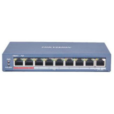 8 портовий POE комутатор Hikvision DS-3E0109P-E(C) 8xRJ45 (100M) PoE + 1x RJ45 (100M)