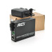Медіаконвертер RCI A (IC+113), 1310 WDM 10/100/1000 одноволоконний Full/Half duplex, Gigabit SC 20km (0+70°C), + блок живлення 5V 1A Q50
