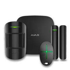 Комплект бездротової сигналізації Ajax StarterKit 2black ( Hub 2/MotionProtect/DoorProtect/SpaceControl )