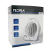 Тепловентилятор FLORIA ZLN6188, 3 режими Cold air/1000Вт/2000Вт, Box